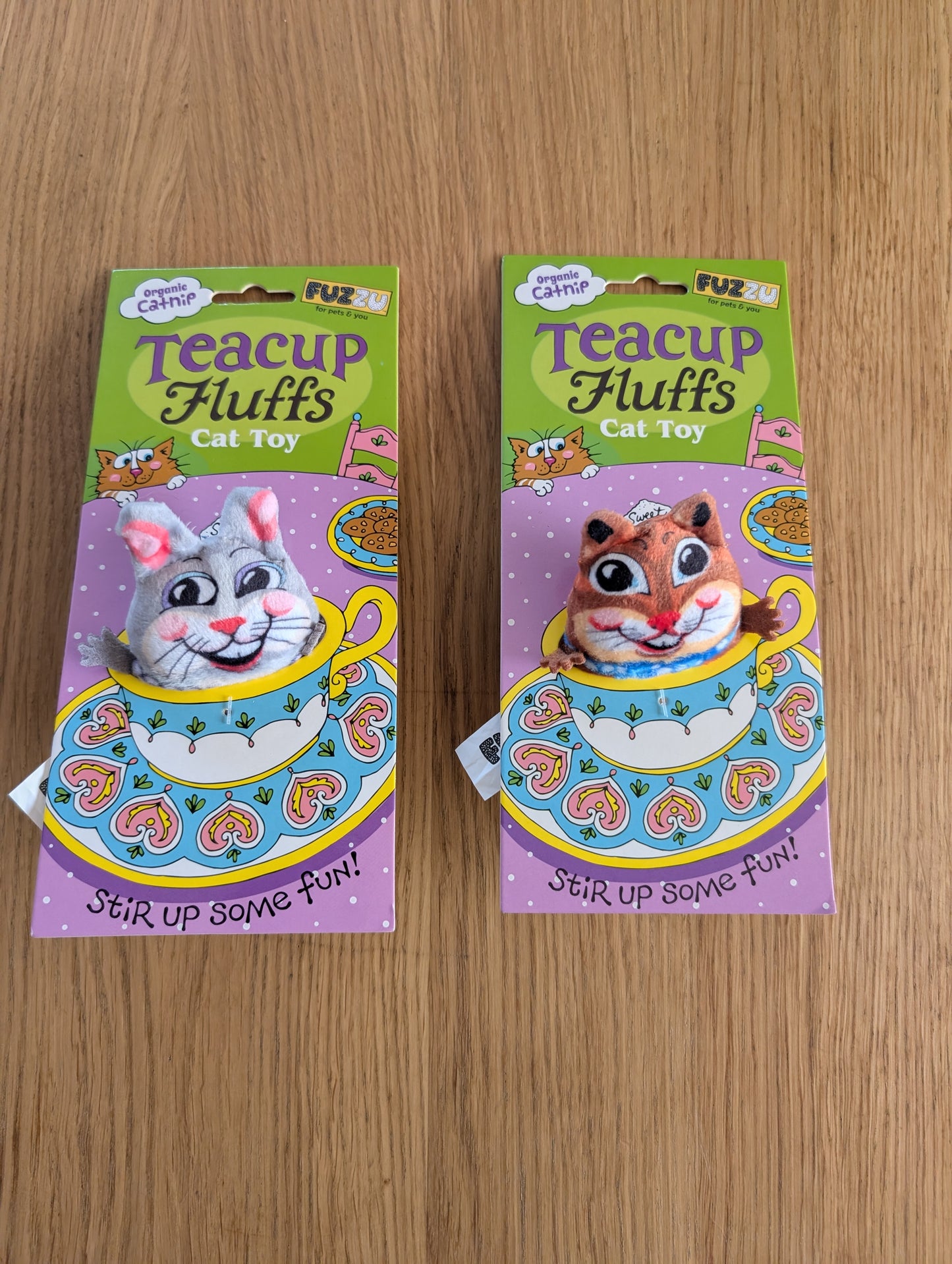 Teacup Fluffs catnip cat toy