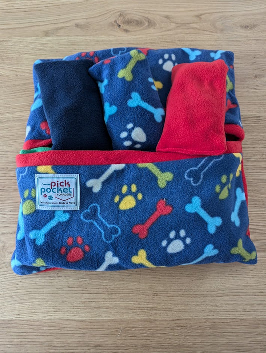 PickPocket buckwheat-filled bean bag forager - ready to ship