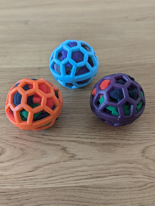 Handcrafted cage shredding ball - small - made to order