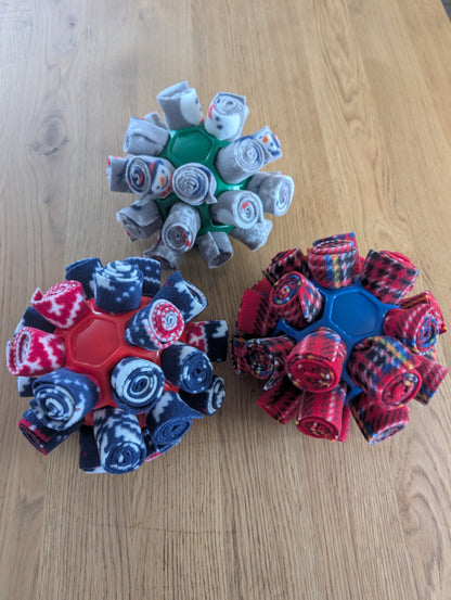 Handcrafted Christmas cage shredding ball - large - ready to ship