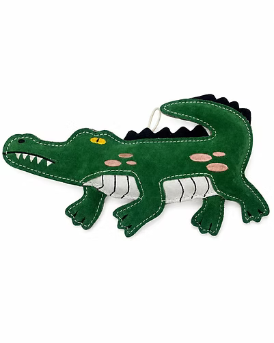 Clive the Crocodile eco dog toy
