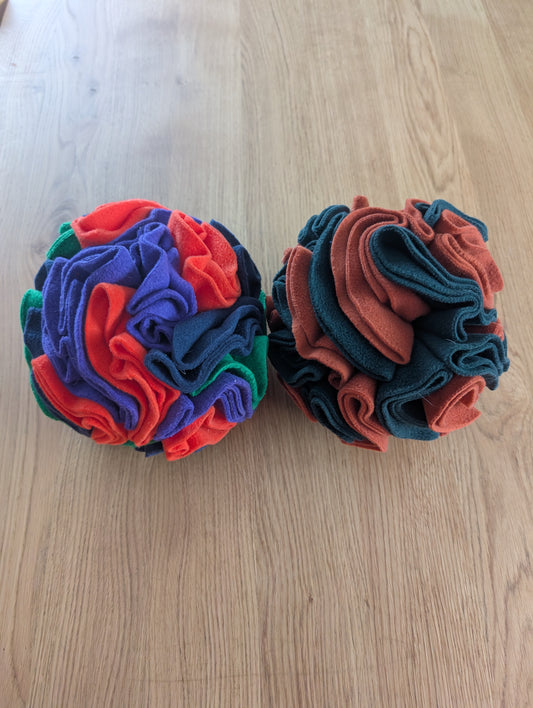 Handcrafted Halloween snuffle ball - ready to ship
