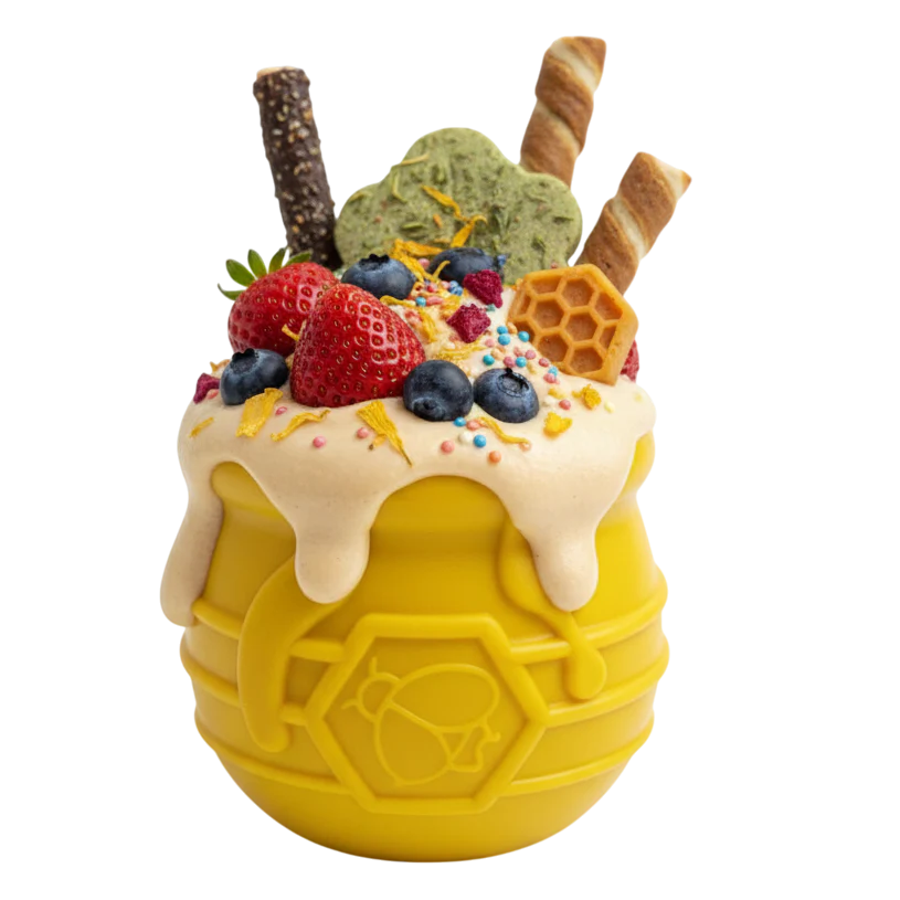 SodaPup Honey Pot Dog eCup Treat Dispenser