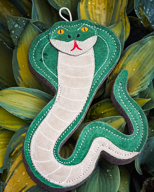 Kai the Cobra eco dog toy