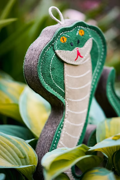 Kai the Cobra eco dog toy