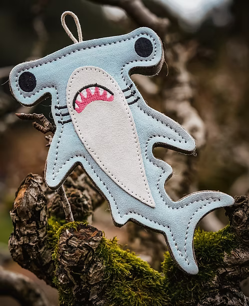 MC the Hammerhead eco dog toy