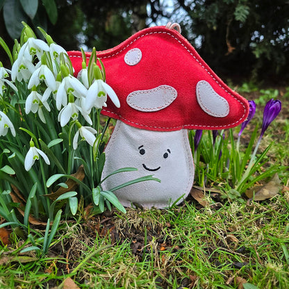 Marie the Mushroom eco dog toy