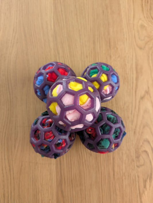 Handcrafted cage shredding ball - small - ready to ship