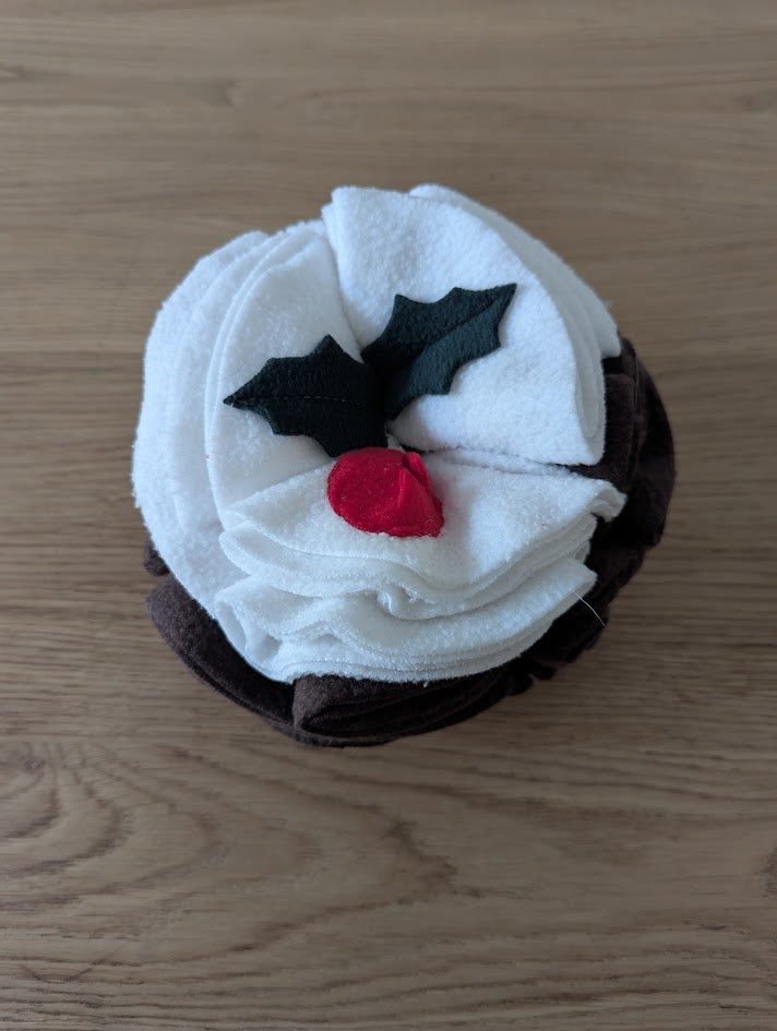 Handcrafted snuffle pudding