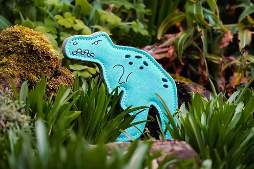 Terry T-Rex eco dog toy