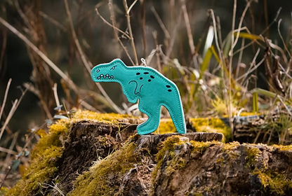 Terry T-Rex eco dog toy