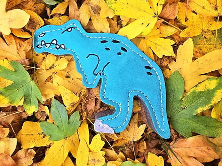 Terry T-Rex eco dog toy
